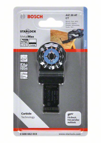 Bosch Accessories 2608662019 Tauchsägeblatt 20 mm 1 St.