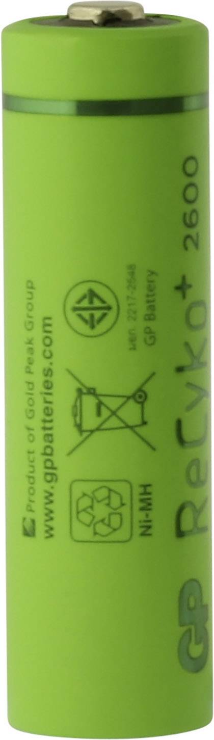 GP Batteries HR06 Mignon (AA)-Akku NiMH 2600 mAh 1.2 V 4 St.