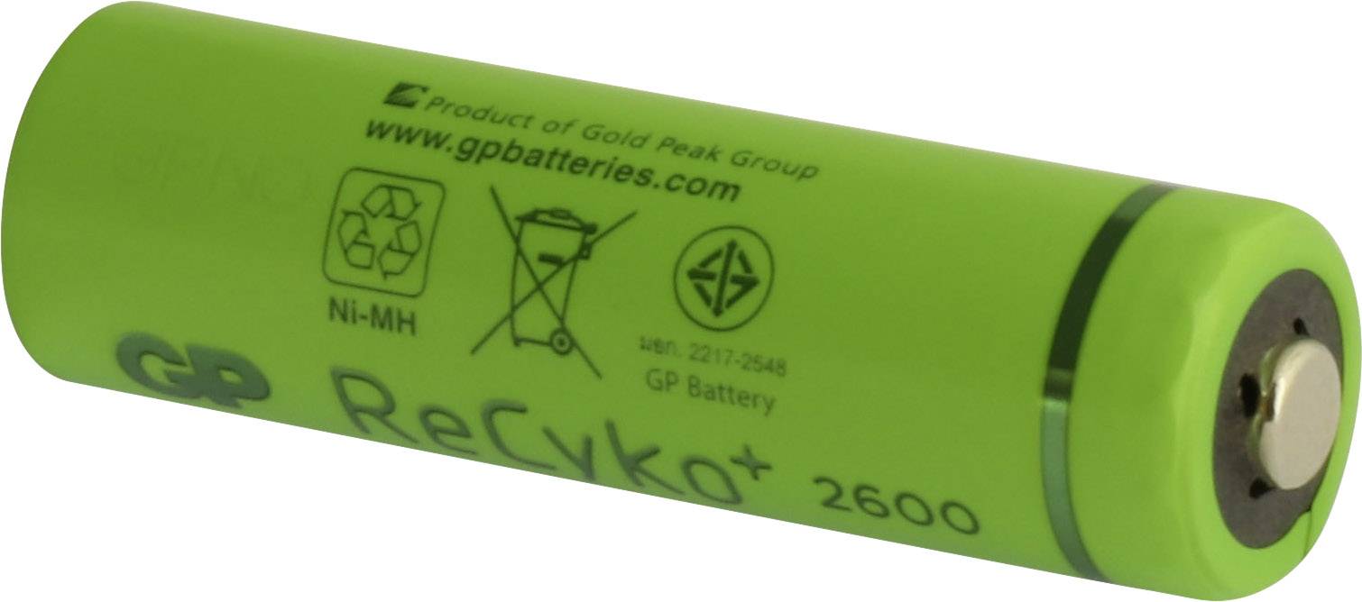 GP Batteries HR06 Mignon (AA)-Akku NiMH 2600 mAh 1.2 V 4 St.