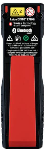 Leica D110 Laser-Entfernungsmesser Bluetooth, Dokumentations-App 60m