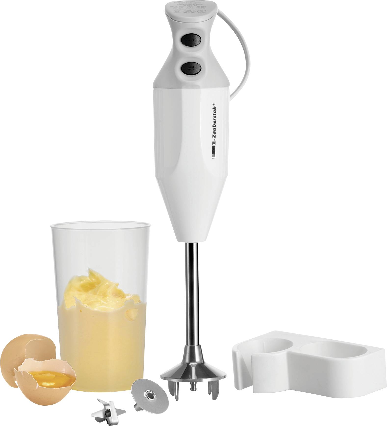ESGE M122 S Stabmixer 140 W mit Mixbecher Weiß