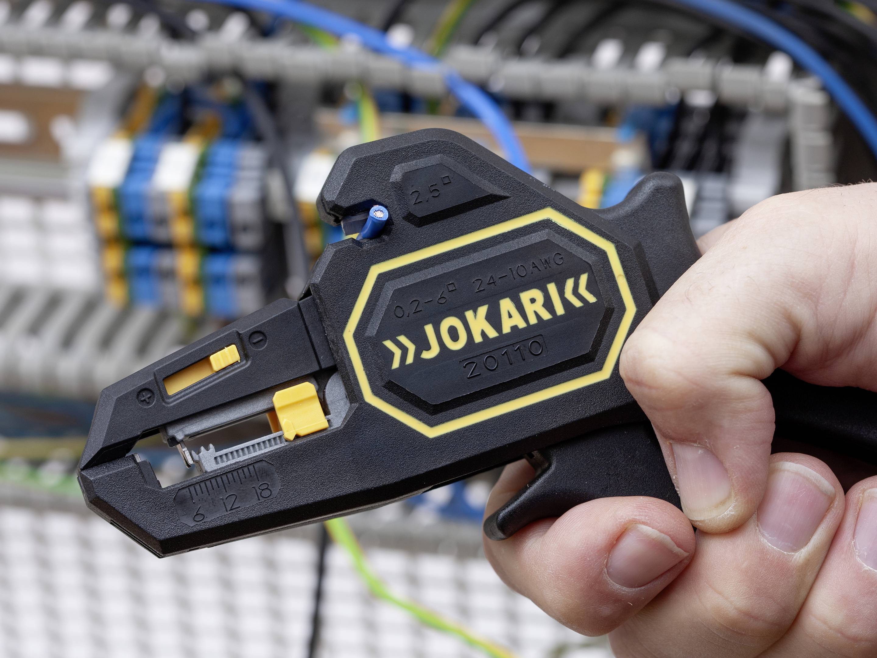 Jokari Secura T20100 Abmantelzange 0.2 bis 6mm² 10 bis 24