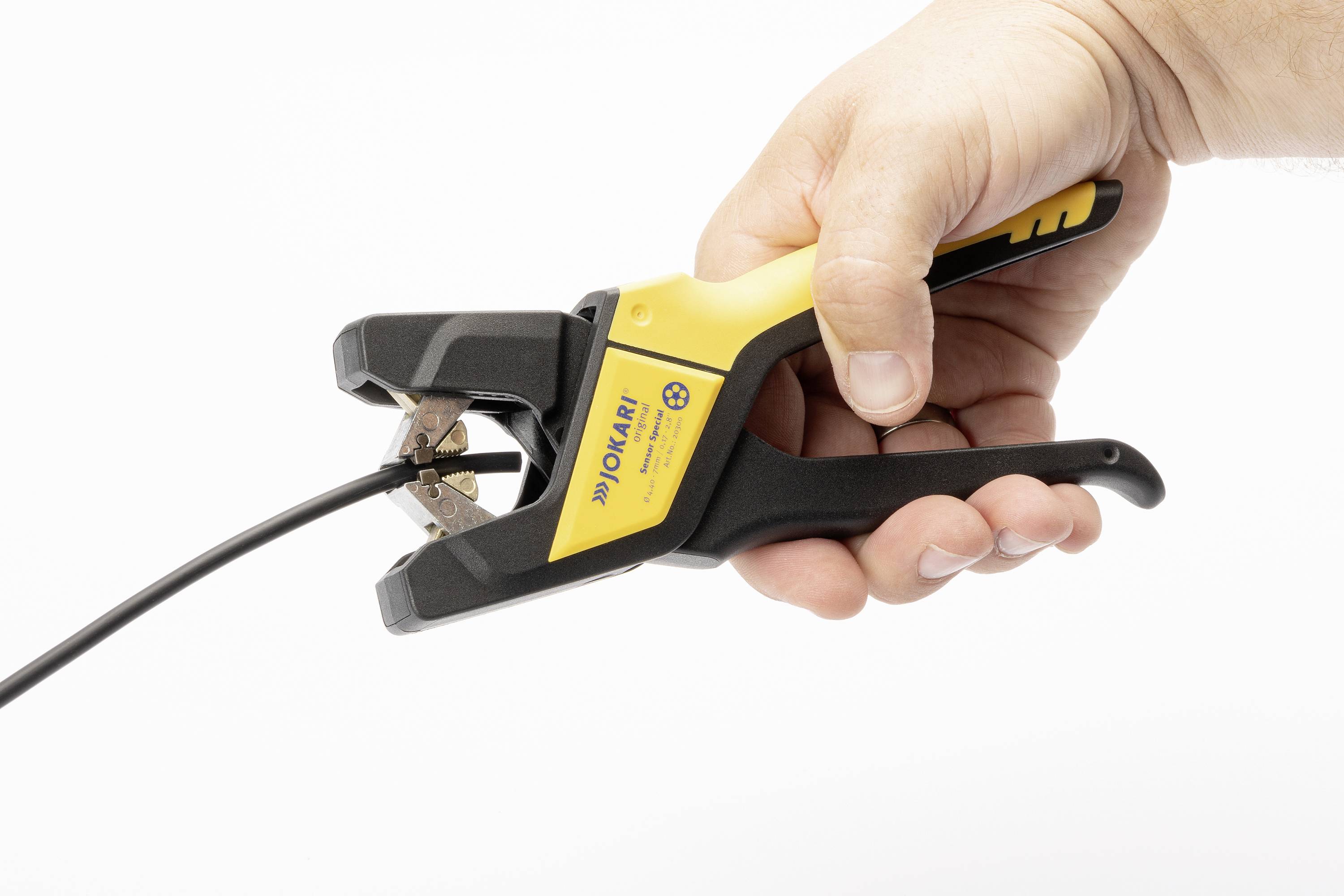 Automatikabisolierzange Sensor-Spezial L.166mm 4,4-7 mm² JOKARI