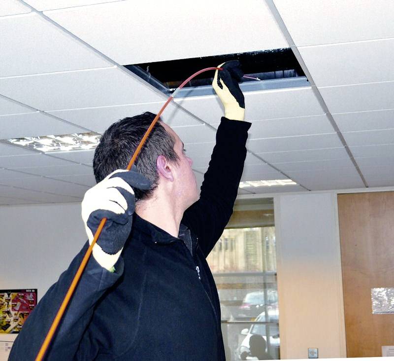 Kabel-Einziehstangensatz “Mighty-Rod”, 10 Meter T5410 C.K 10m