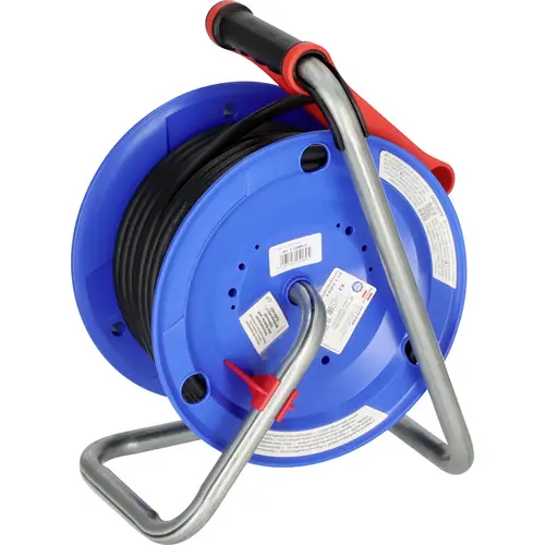 Brennenstuhl 1218900 Kabeltrommel 25.00m Schwarz Schutzkontakt-Gummi-Stecker Brennenstuhl 1218900 Kabeltrommel 25.00m Schwarz Schutzkontakt-Gummi-Stecker