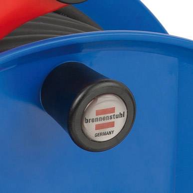 Brennenstuhl 1208380 Kabeltrommel 40.00 m Blau Schutzkontakt-Stecker