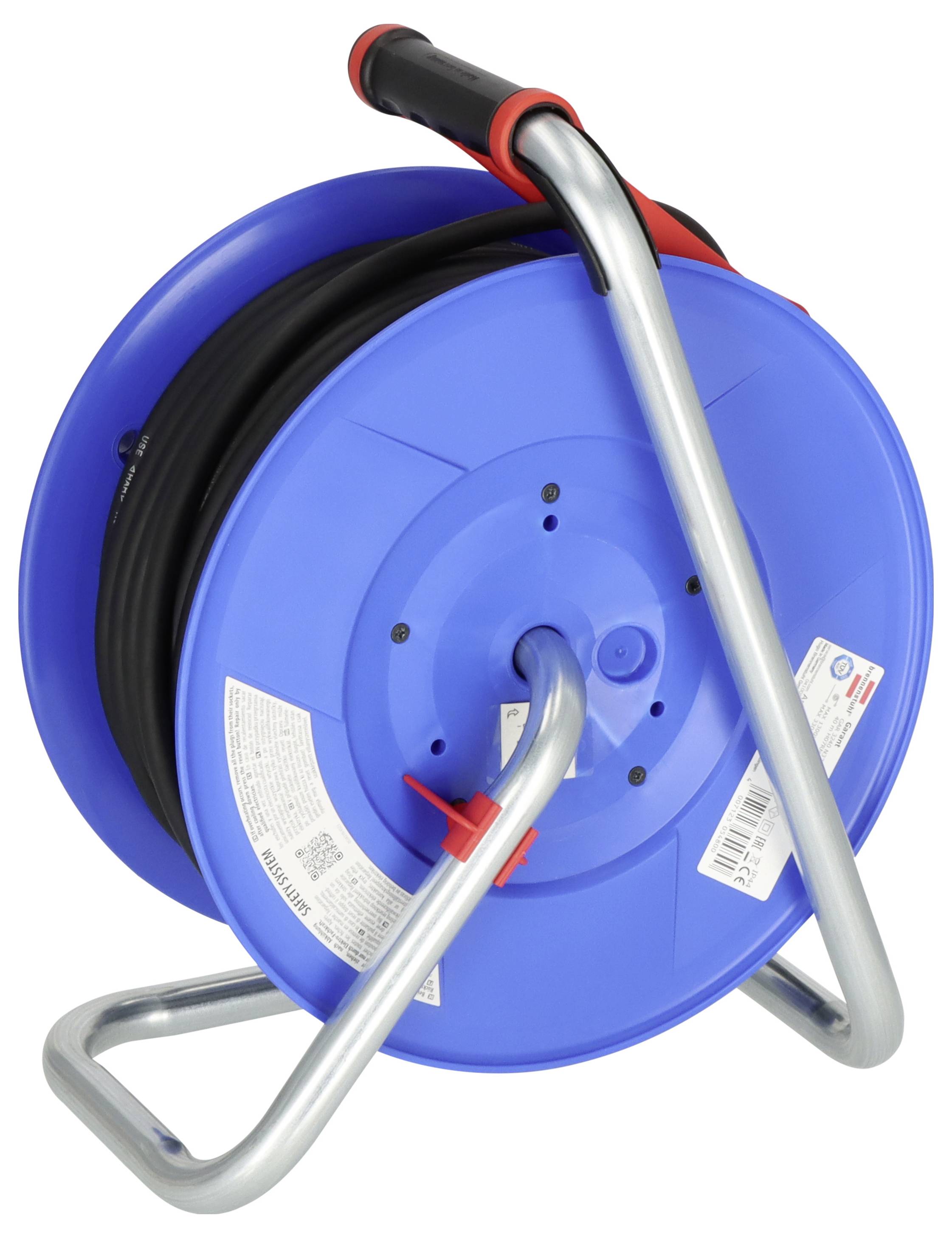 Brennenstuhl 1233120 Kabeltrommel 40.00 m Schwarz Schutzkontakt-Stecker