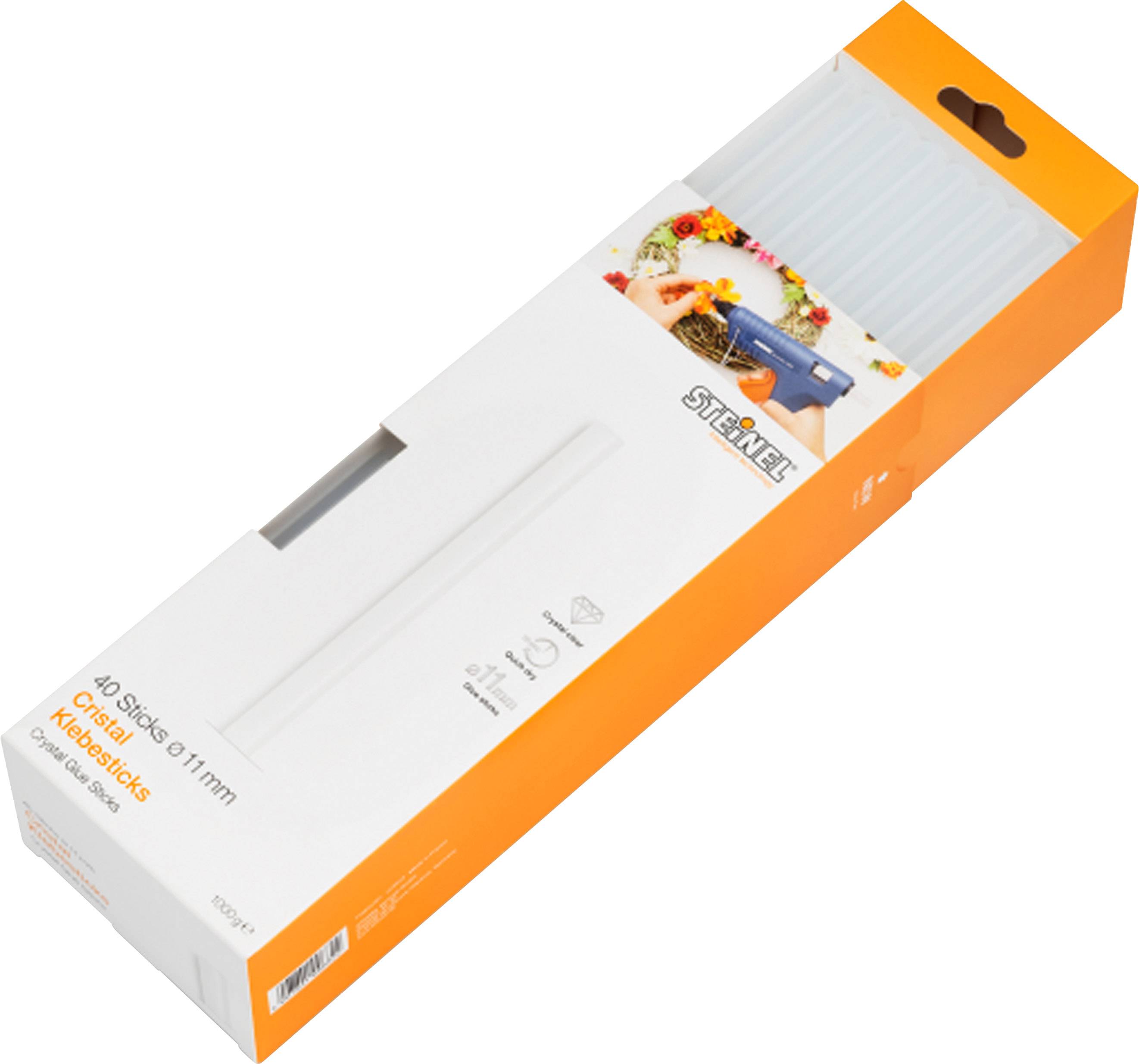 Steinel 006822 Heißklebesticks 11 mm 250 mm Transparent 1000 g 40 St.