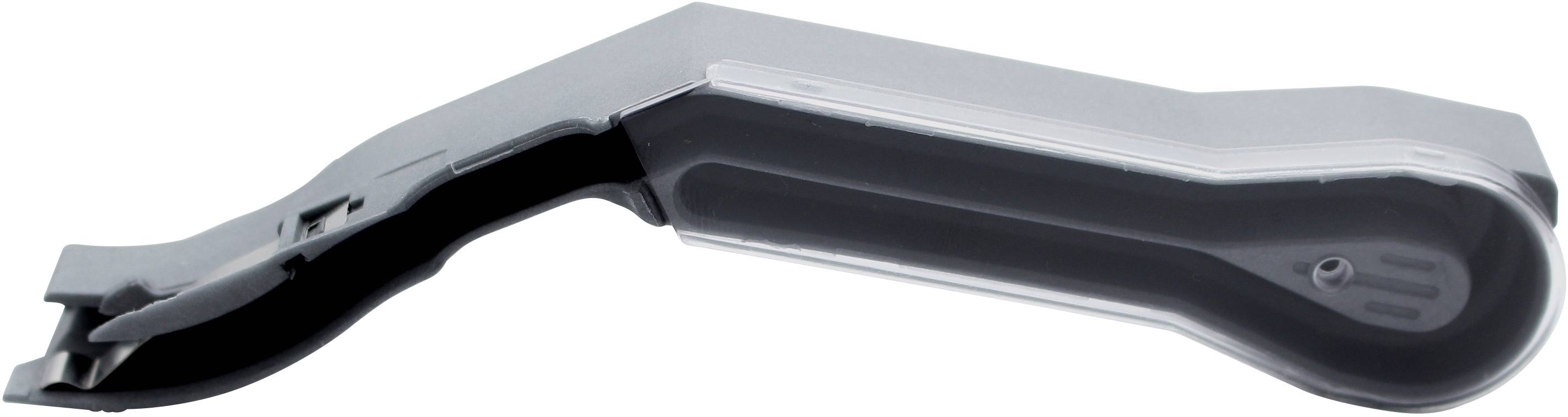 Batterieabdeckung für ein E-Bike, in grauer Farbe mit einem geschwungenen Design und einem glatten, modernen Finish.