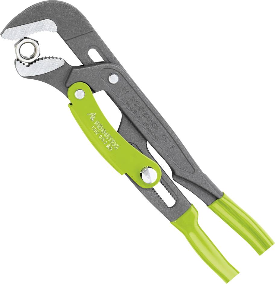 Rohrzange S-Maul, Schnellverstellung 1302 020 2 für Rohr-Ø max. 2 Zoll Länge 560 mm Spannweite 0-70 mm