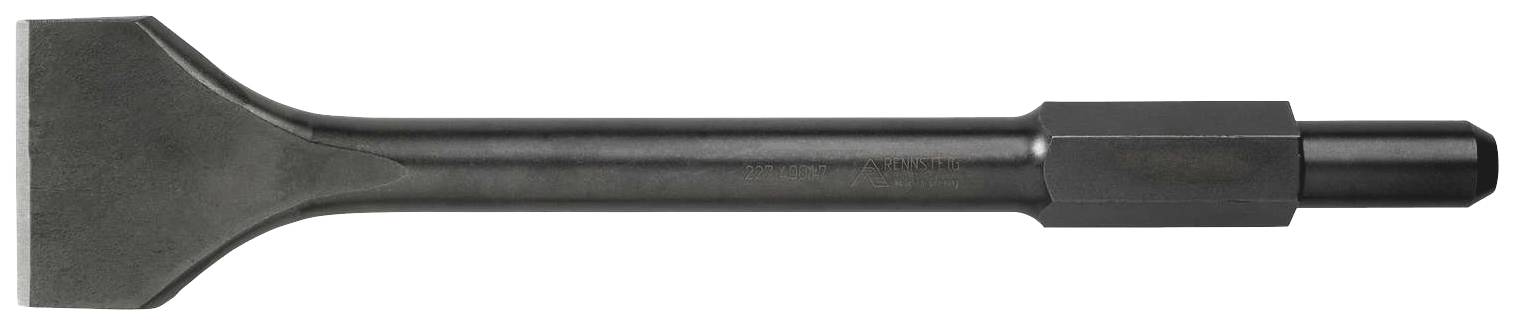 Rennsteig Werkzeuge 246 40017 Spatmeißel 80mm Gesamtlänge 350mm Sechskantschaft 1St.