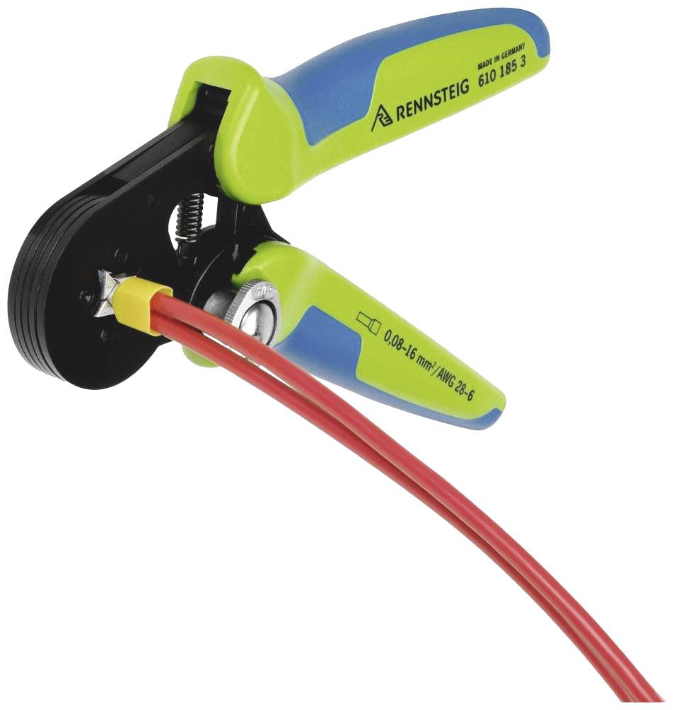 Rennsteig Werkzeuge PEW8.85N 610 185 3 Crimpzange Aderendhülsen 0.08 bis 16mm²