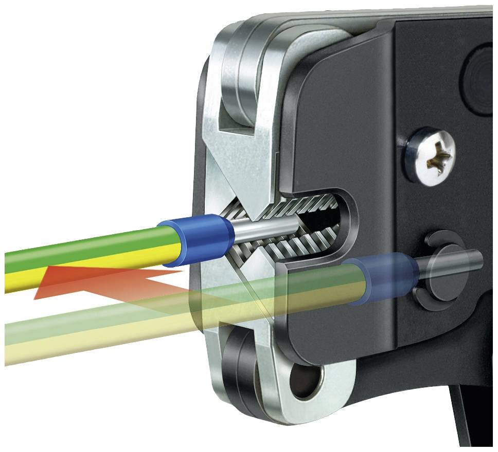 Rennsteig Werkzeuge PEW8.87 610 087 3 Crimpzange Aderendhülsen 0.08 bis 10 mm²