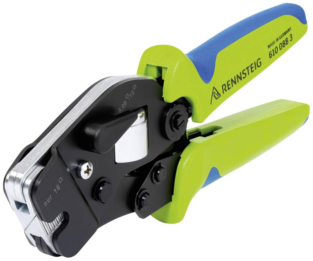 Rennsteig Werkzeuge PEW8.88 610 088 3 Crimpzange Aderendhülsen 0.08 bis 16 mm²