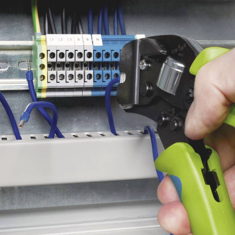 Rennsteig Werkzeuge PEW8.88 610 088 3 Crimpzange Aderendhülsen 0.08 bis 16 mm²