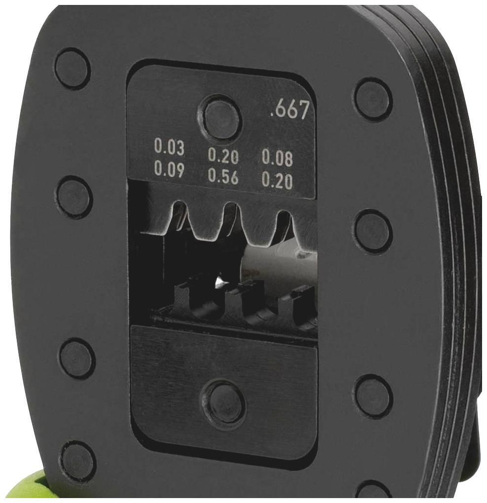 Rennsteig Werkzeuge PEW6.667 616 667 3 1 Crimpzange D-Sub-Stecker 0.03 bis 0.56mm²