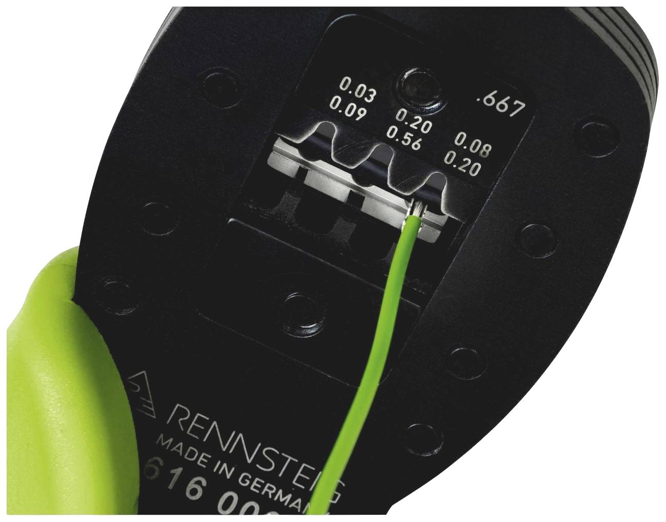 Rennsteig Werkzeuge PEW6.667 616 667 3 1 Crimpzange D-Sub-Stecker 0.03 bis 0.56mm²