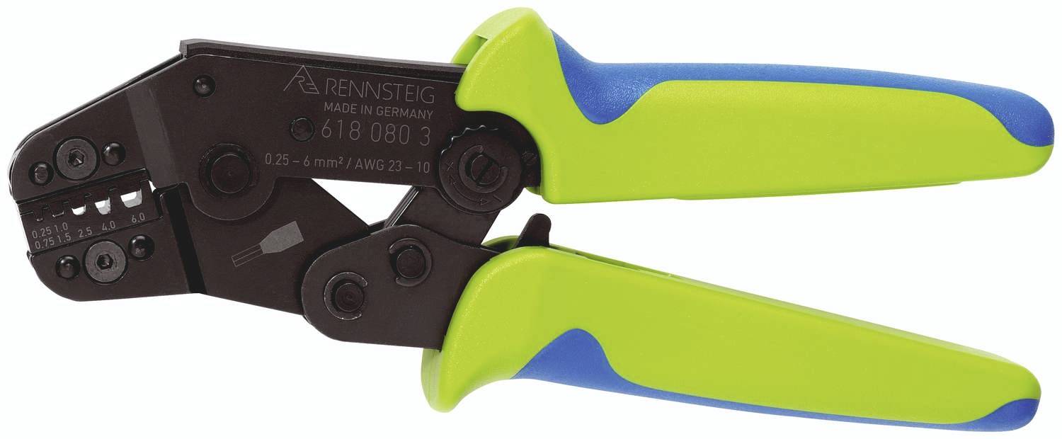 Rennsteig Werkzeuge PEW8.80 618 080 3 Crimpzange Aderendhülsen 0.25 bis 6mm²