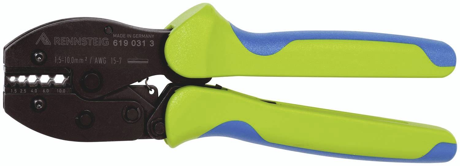 Rennsteig Werkzeuge PEW9.31 619 031 3 Crimpzange Unisolierte Stoßverbinder 1.5 bis 10mm²