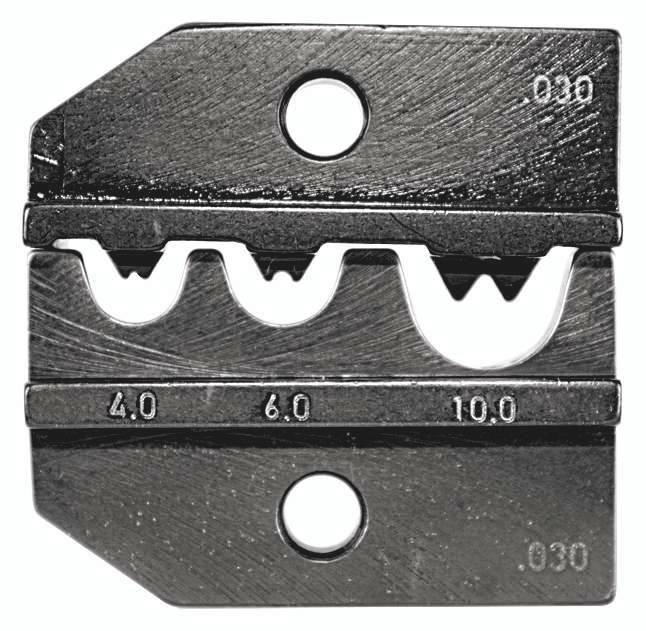 624 030 3 0 Rennsteig Werkzeuge GmbH Crimpeinsatz für unisolierte Verbinder und Kabelschuhe - 1 Stück