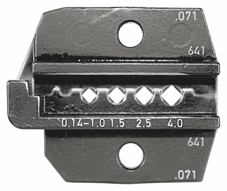 624 071 3 0 Rennsteig Werkzeuge GmbH Crimpeinsatz für gedrehte Kontakte Querschnitt 0,14mm² - 4mm² - 1 Stück