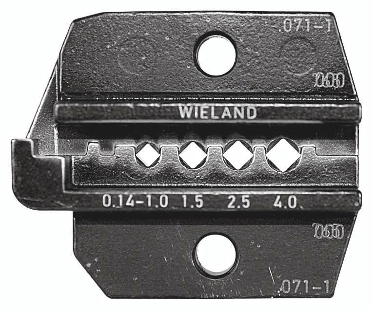 624 071-1 3 0 Rennsteig Werkzeuge GmbH Crimpeinsatz-Solar für Wieland Steckverbinder Querschnitt 0,14mm² - 4mm² - 1