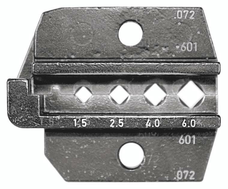 Rennsteig Werkzeuge 624 072 3 0 Crimpeinsatz Gedrehte Kontakte 1.5 bis 6mm² Passend für Marke (Zangen) Rennsteig Werkzeuge PEW 12