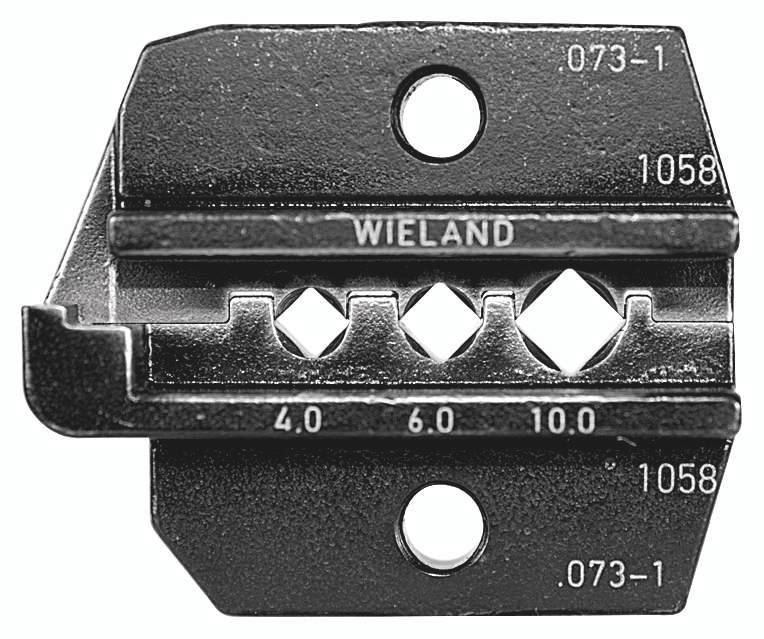 Rennsteig Werkzeuge 624 073-1 3 0 Crimpeinsatz Solar-Steckverbinder geeignet für Wieland 4 bis 10 mm² Passend für Marke (Zangen) Rennsteig Werkz