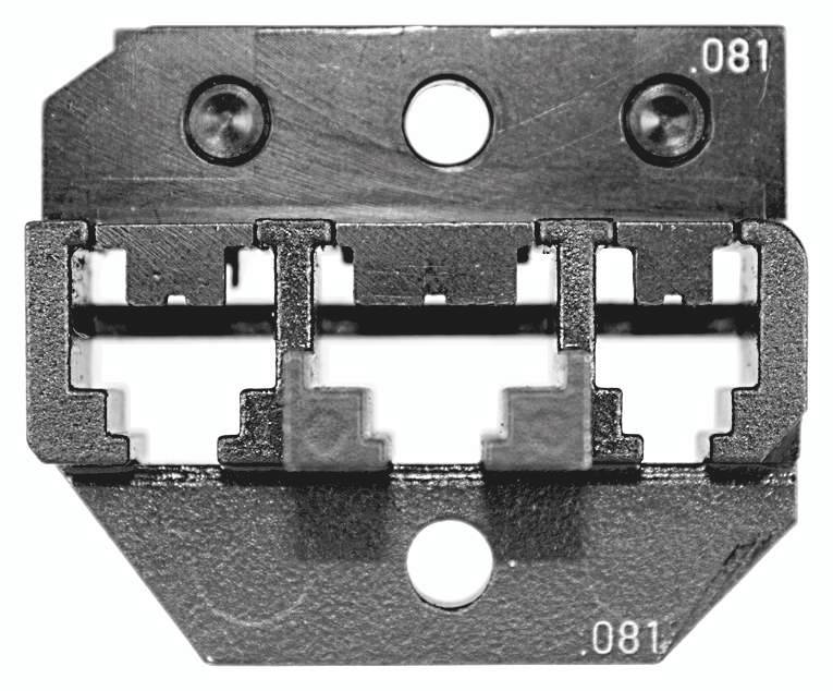 624 081 3 0 Rennsteig Werkzeuge GmbH Crimpeinsatz-Datenstecker für Molexstecker (kurze Bauform), ungeschirmt - 1 Stück