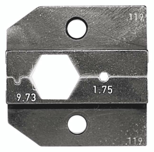 624 119 3 0 Rennsteig Werkzeuge GmbH Crimpeinsatz für Koax-Kabel RG 213, RG 11 - 1 Stück