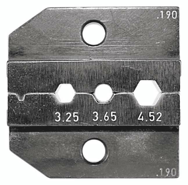 624 190 3 0 Rennsteig Werkzeuge GmbH Crimpeinsatz für LWL- Verbinder - 1 Stück