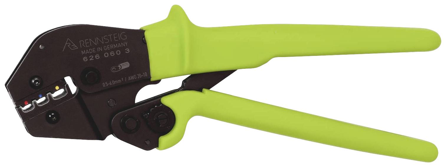 Rennsteig Werkzeuge PEW16.50 626 060 3 Crimpzange Isolierte Kabelverbinder 0.5 bis 6mm²