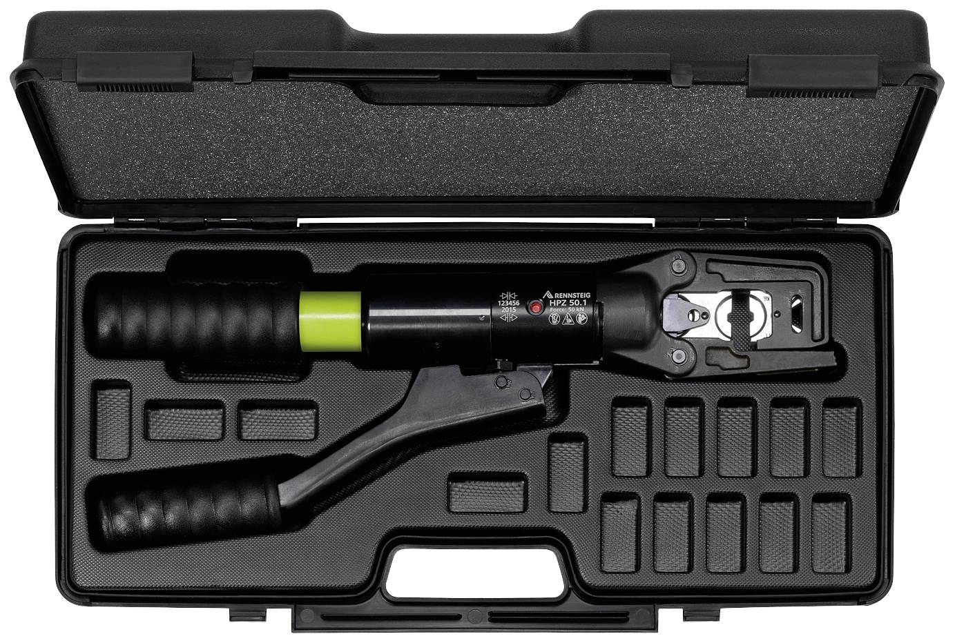 Rennsteig Werkzeuge 630 501 3 Crimpzange CU- und Al-Leiter 10 bis 185 mm²