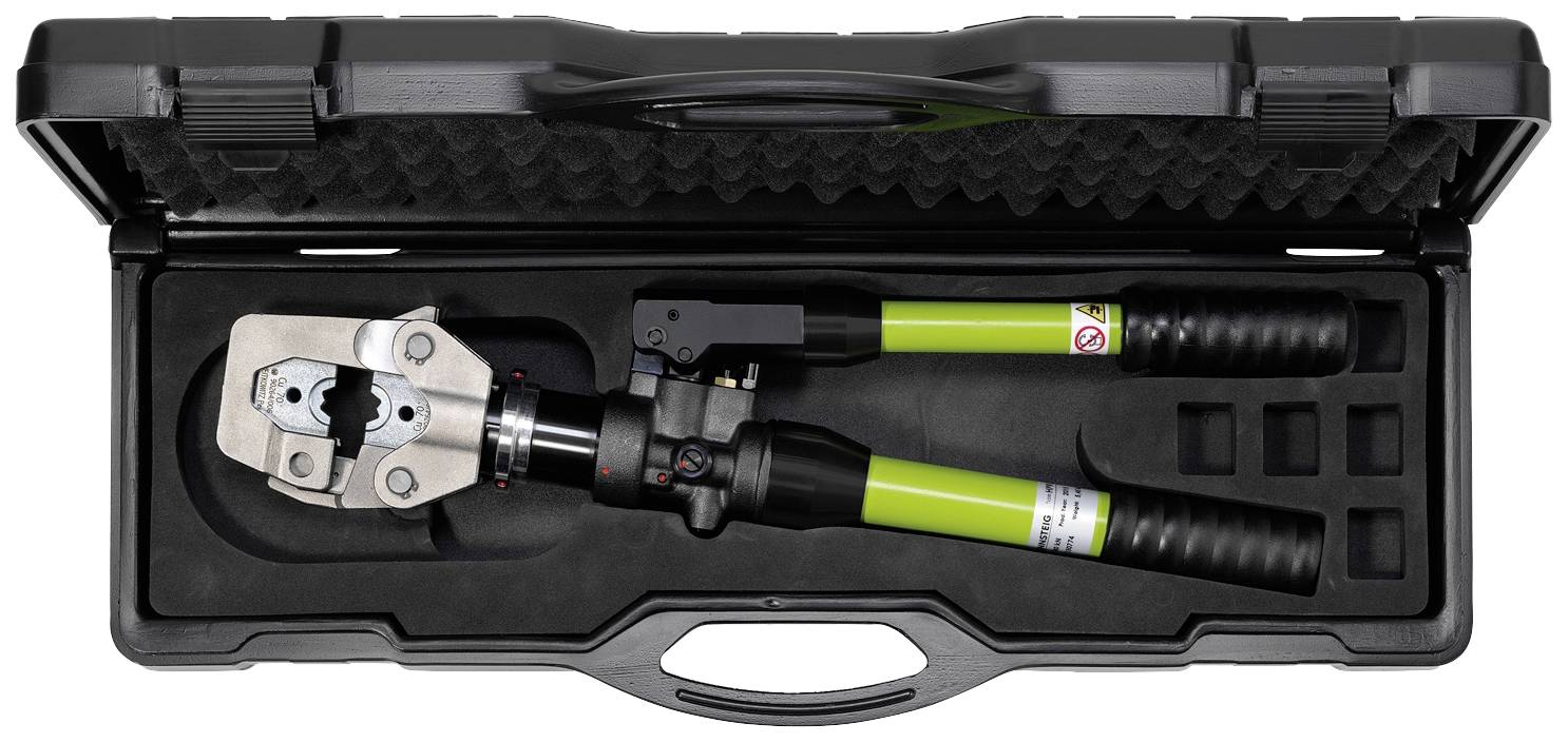 Rennsteig Werkzeuge 632 801 5 Crimpzange CU- und Al-Leiter 10 bis 400 mm²