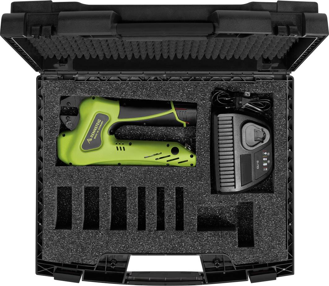 Rennsteig Werkzeuge E-PWE 12 6370 0100 1 Akku-Crimpzange ohne Crimpeinsatz