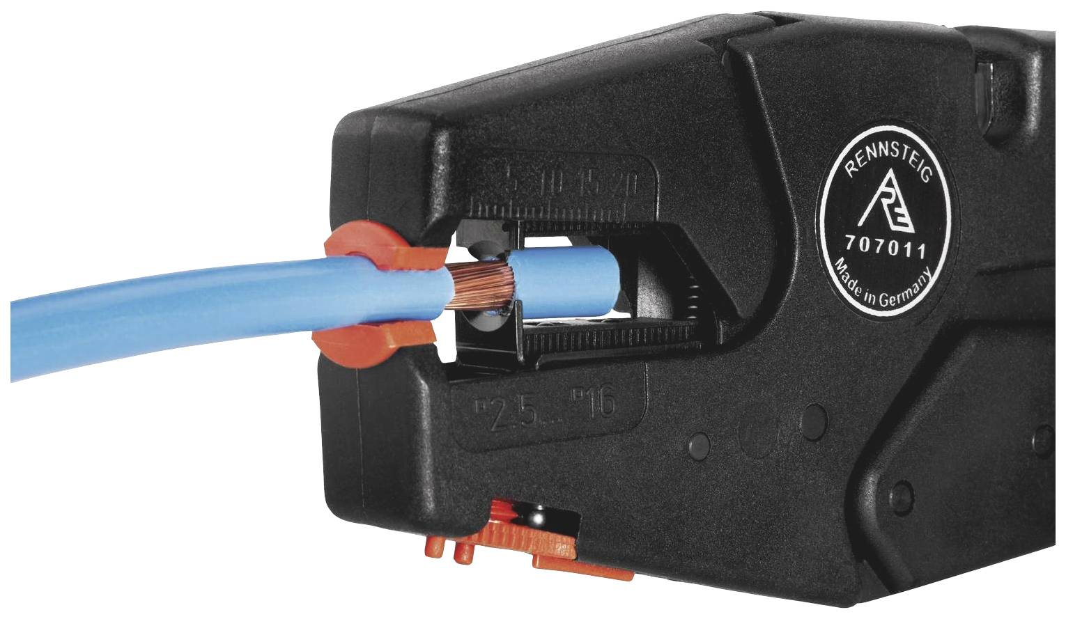 Rennsteig Werkzeuge 707 011 Automatische Abisolierzange 2.5 bis 16mm² 5 bis 14