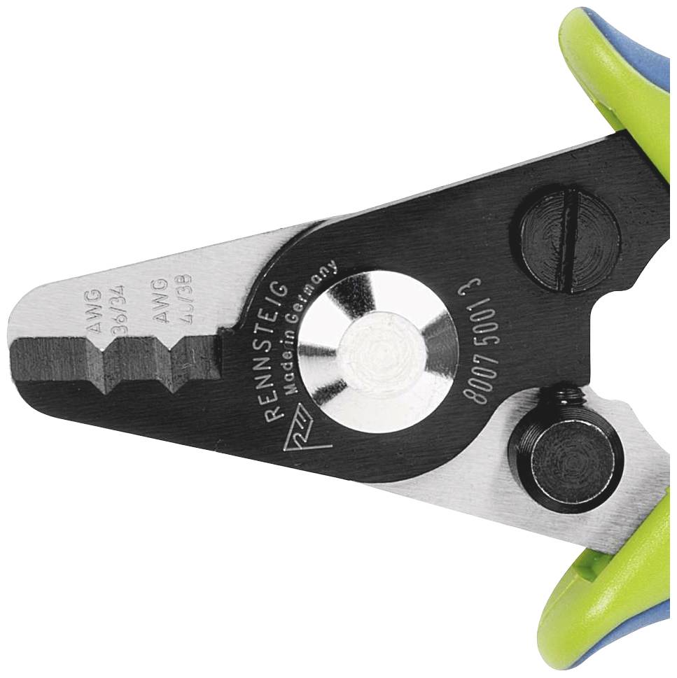 Rennsteig Werkzeuge Microstripper 8007 5001 3 Abisolierzange 0.005 bis 0.14mm² 26 bis 40
