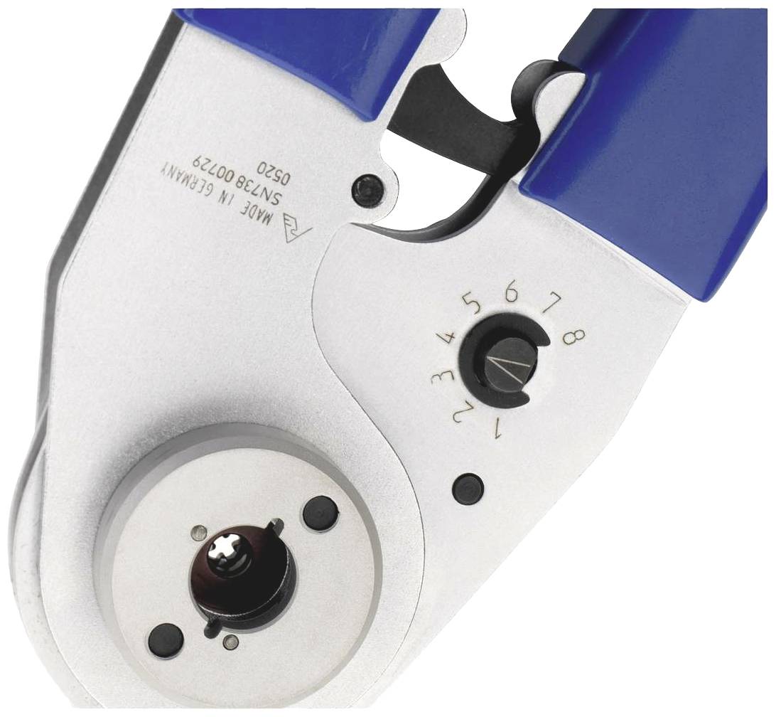 Rennsteig Werkzeuge Selector Crimp 8.73-8 8738 0000 6 Crimpzange Gedrehte Stift- und Buchsenkontakte 0.03 bis 0.56mm²