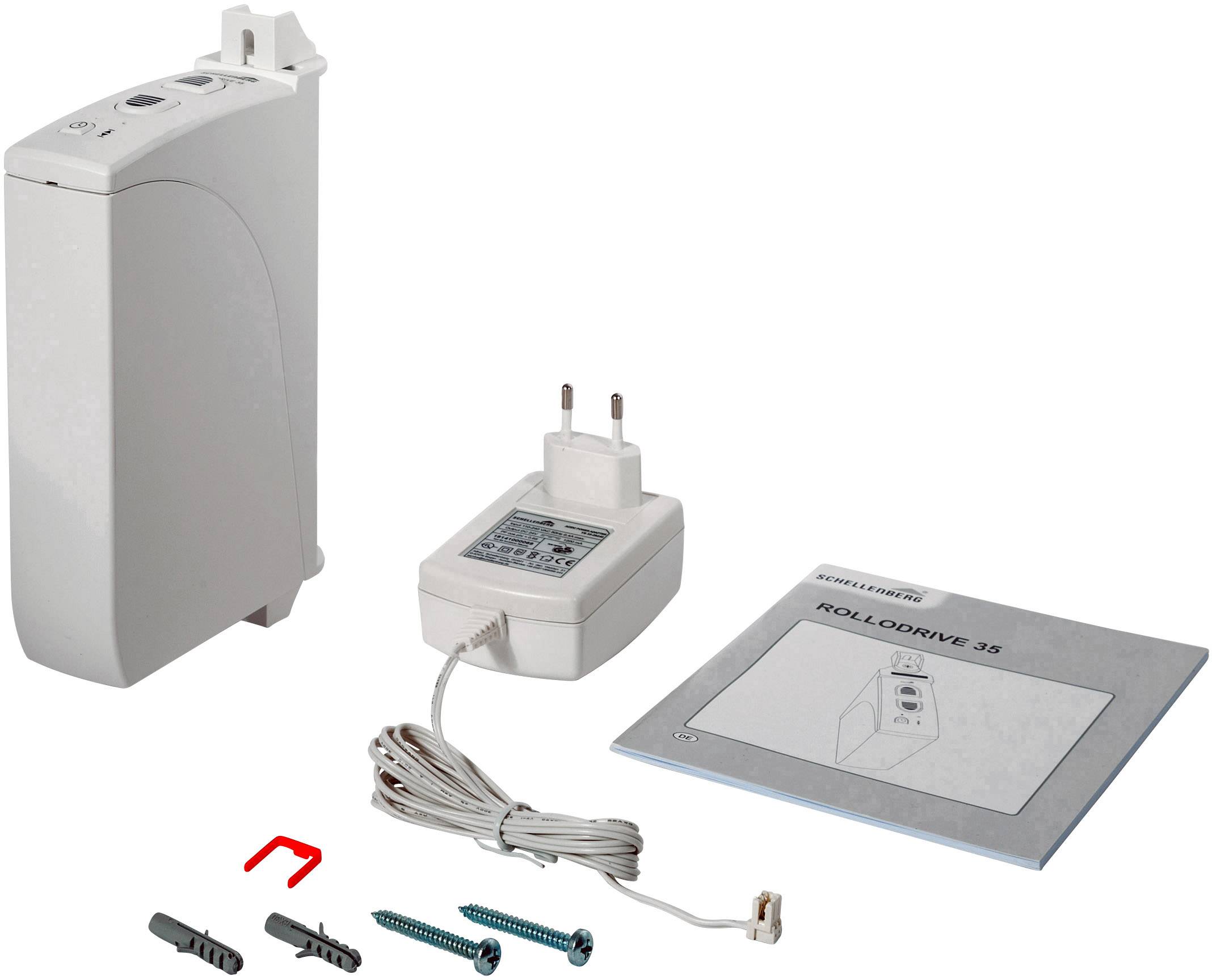 Schellenberg 10500 Rollodrive 35 Elektrischer Gurtwickler 14mm Zugkraft (max.) 12kg Aufputz