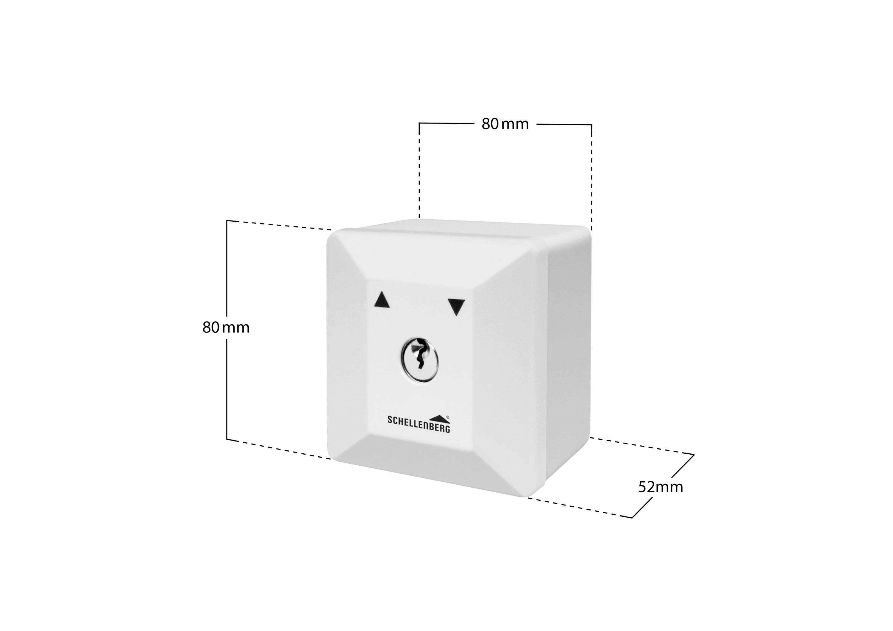 Schellenberg 25101 Torantrieb Schlüsselschalter Aufputz