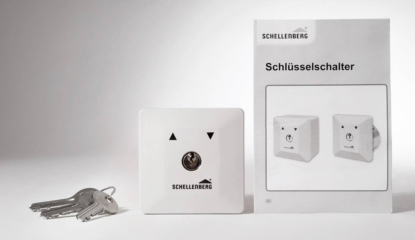 Schellenberg 25102 Torantrieb Schlüsselschalter Unterputz