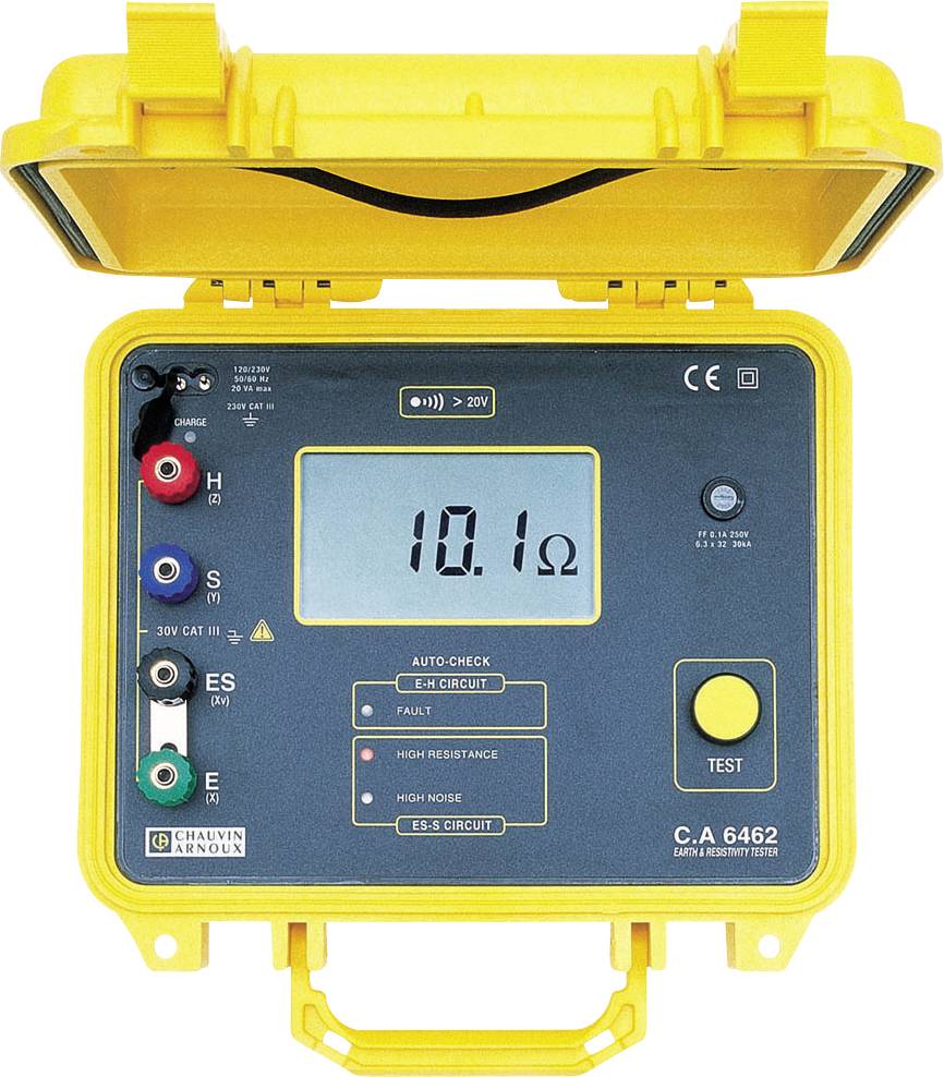 Chauvin Arnoux C.A 6462 Erdungsmessgerät 0.5 - 2000Ω