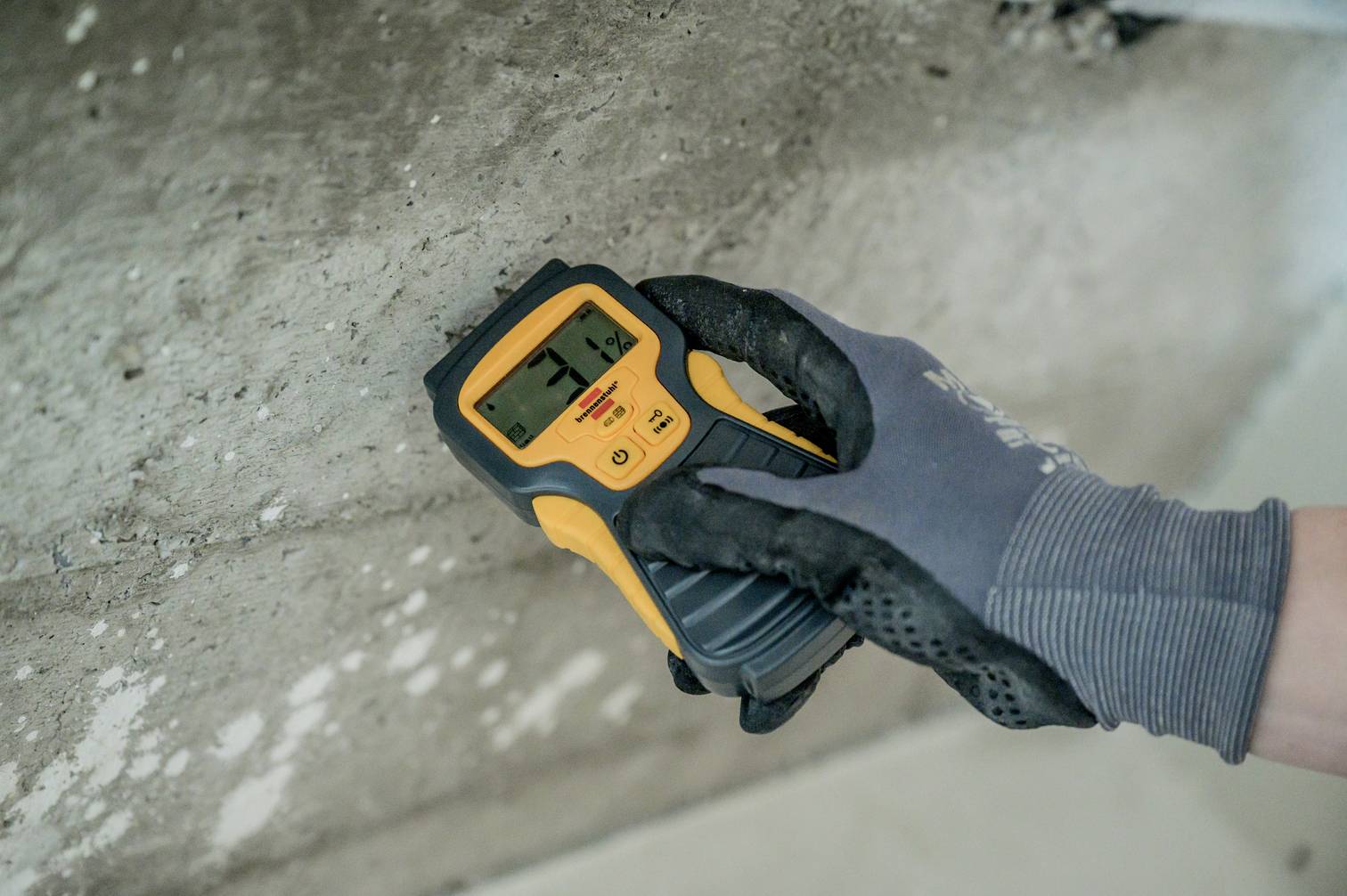 Brennenstuhl MD Materialfeuchtemessgerät Messbereich Baufeuchtigkeit (Bereich) 1.5 bis 33% vol Messbereich Holzfeuchtigkeit