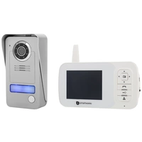 Smartwares Video-Türsprechanlage Funk Komplett-Set 1 Familienhaus Grau, Silber Smartwares Video-Türsprechanlage Funk Komplett-Set 1 Familienhaus Grau, Silber