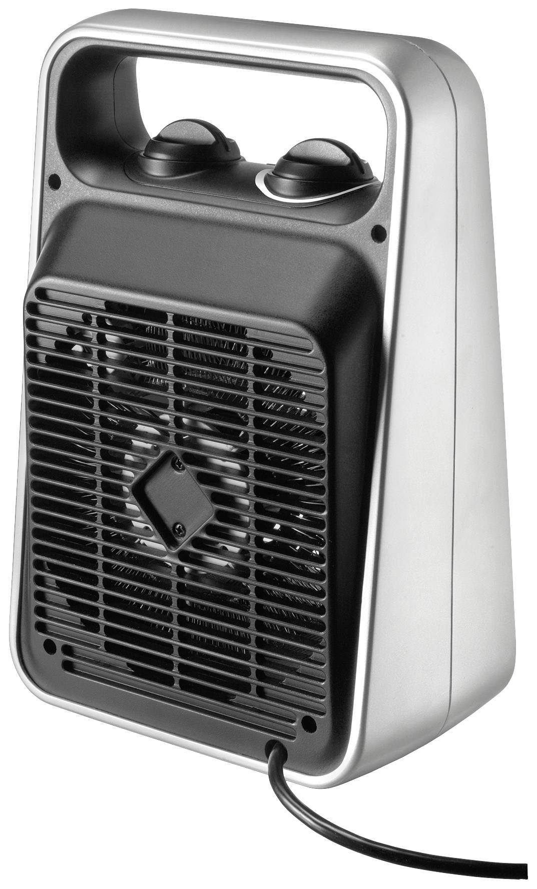 Unold 86106 Heizlüfter Handle Schwarz, Silber