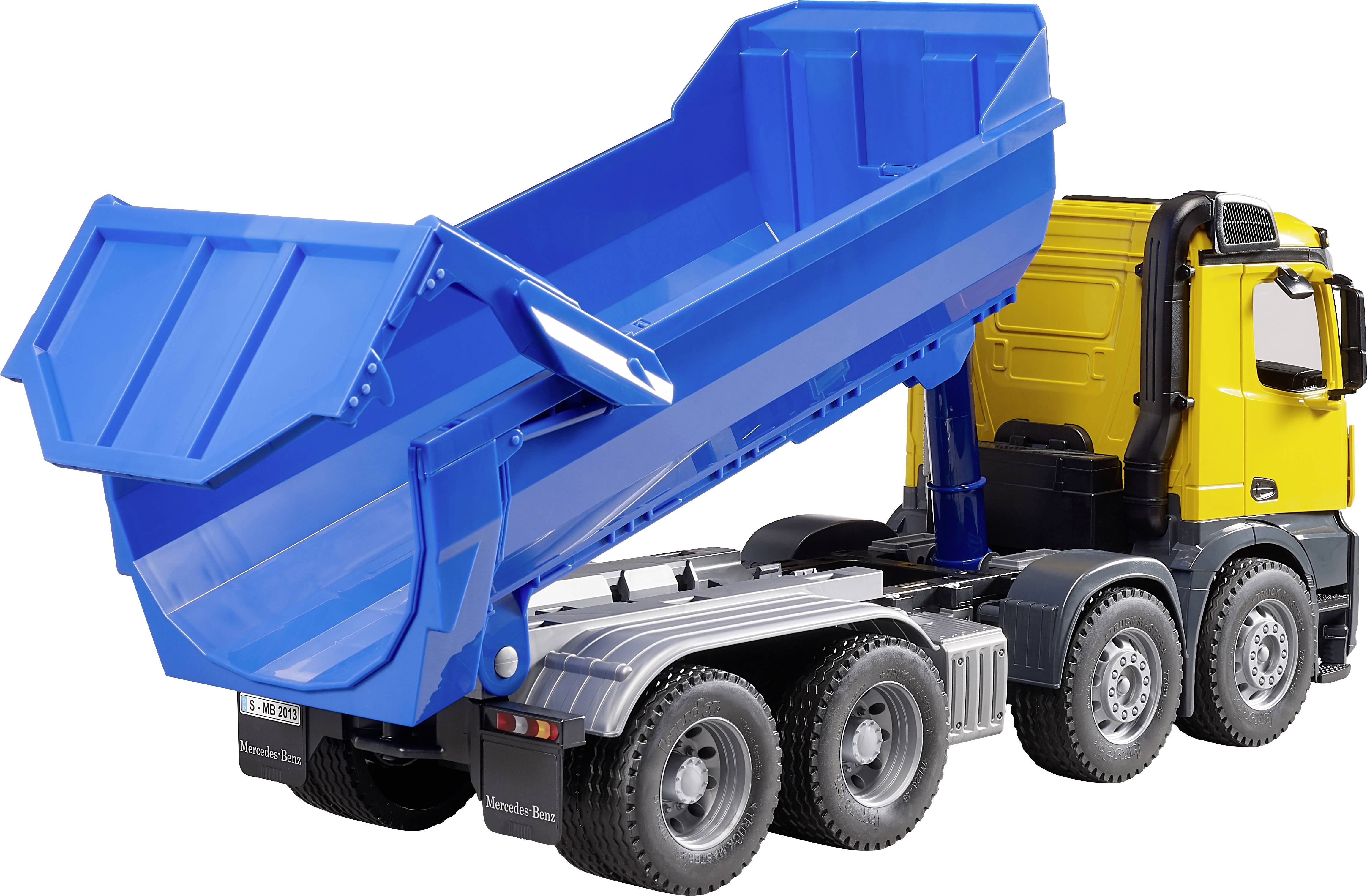 Bruder Mercedes Benz Arocs Halfpipe Kipp-LKW Fertigmodell Nutzfahrzeug Modell