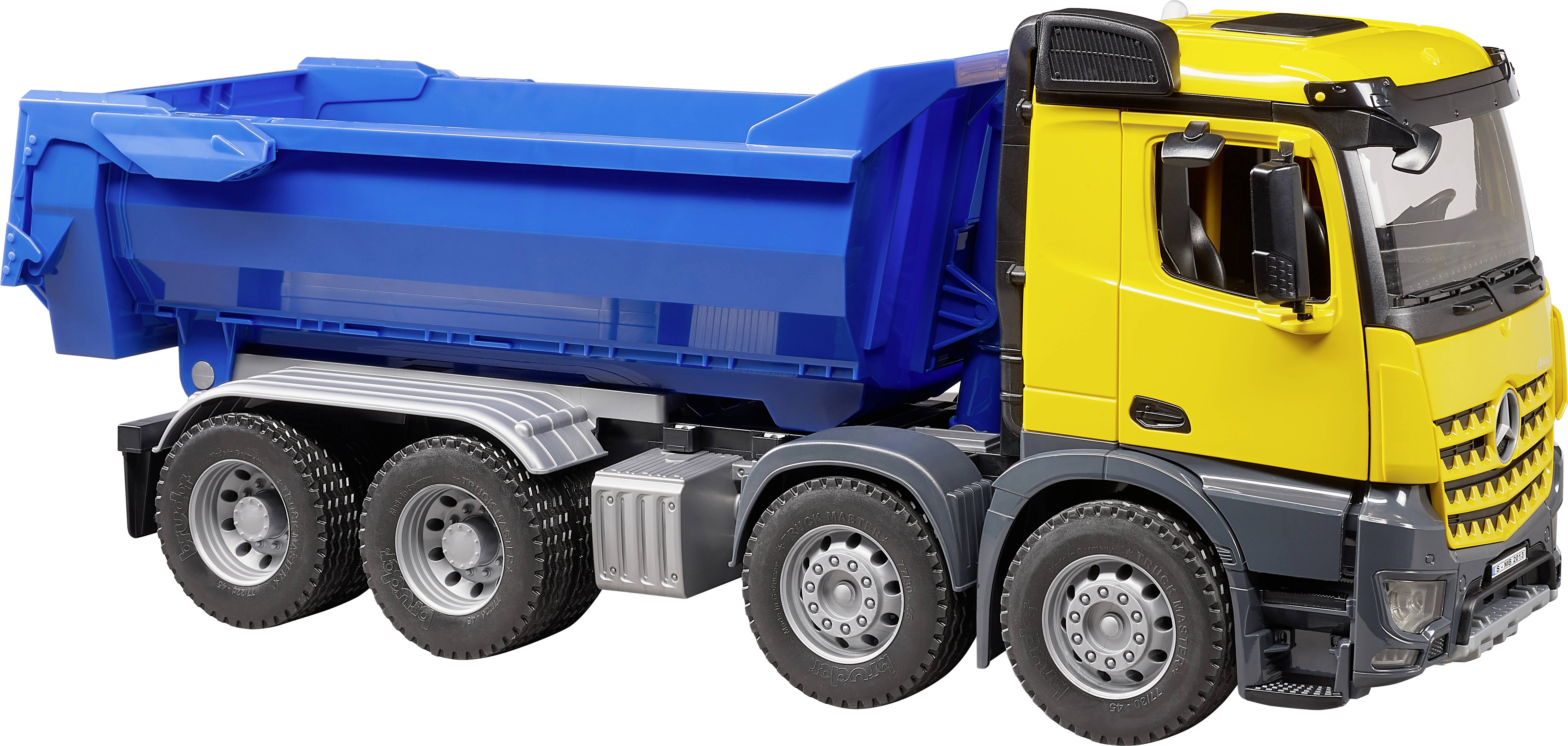 bruder Mercedes Benz Arocs Halfpipe Kipp-LKW Fertigmodell Nutzfahrzeug Modell