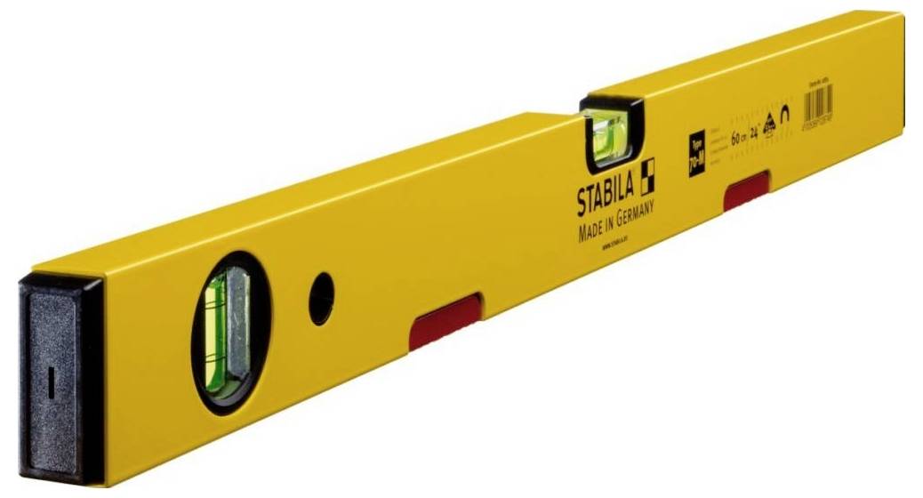 Stabila 70m 2875 Magnet-Wasserwaage mit Magnet 80cm 0.5 mm/m