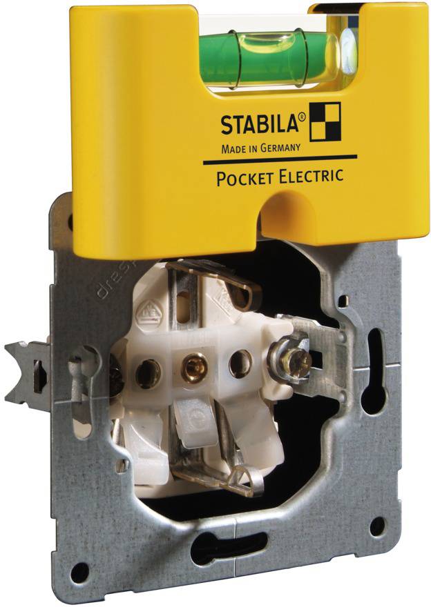 Stabila Pocket Electric 18115 Mini-Wasserwaage 7cm 1 mm/m