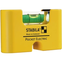 Stabila Pocket Electric 18115 Mini-Wasserwaage 7cm 1 mm/m Stabila Pocket Electric 18115 Mini-Wasserwaage 7cm 1 mm/m